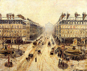 Pissarro - The Avenue de l'Opera