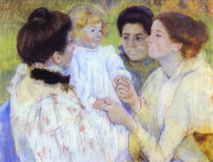 Mary Cassatt - Women and Child