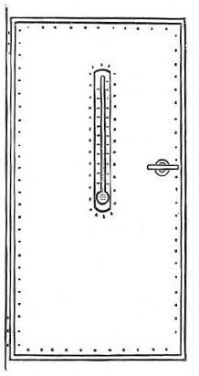 Fig. 2.—Door of Oven when Shut.