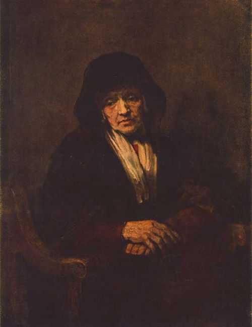 PORTRAIT OF AN OLD WOMAN Hermitage Gallery, St. Petersburg