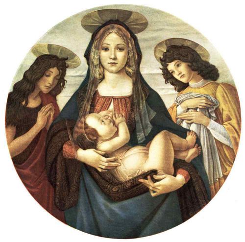 PLATE II.—SANDRO BOTTICELLI (?)  THE VIRGIN AND CHILD  National Gallery, London